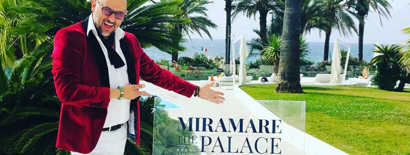 Italo Corrado al Miramare the Palace di Sanremo